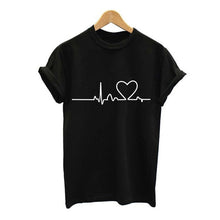 Load image into Gallery viewer, 2019 New Women T-shirts Casual Harajuku Love Printed Tops Tee Summer Female T shirt Short Sleeve T shirt For Women Clothing
