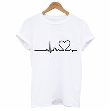 Load image into Gallery viewer, 2019 New Women T-shirts Casual Harajuku Love Printed Tops Tee Summer Female T shirt Short Sleeve T shirt For Women Clothing